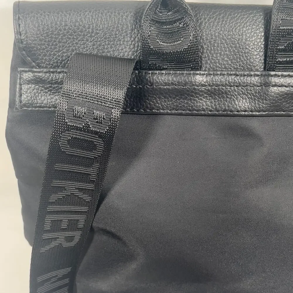 Botkier New York Women's Trigger Black Adjustable Strap Mini Backpack Bag Purse